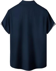 Venta al por Mayor de Nuevas Blusas Hawaianas de Verano para Hombre, Camisas con Estampado Playero de Secado Rápido, Tops de Manga Corta para Hombre - Product Image 2