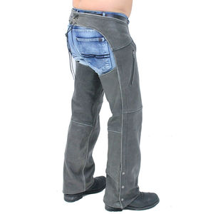 Chaps en cuir respirant pour homme avec coupe décontractée, légers, imperméables et à séchage rapide pour toutes les saisons - Product Image 4