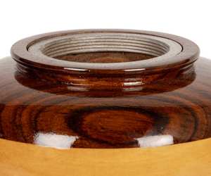 Handcrafted Wooden Cremation <b>Urn</b> Memorial Keepsake Vintage Style Birch Wood Custom <b>Pet</b> <b>Urn</b> Handcrafted - Product Image 4