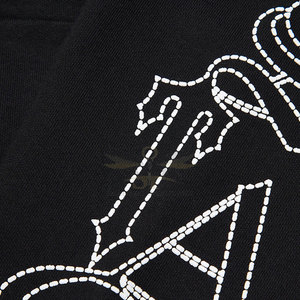 Chándal cómodo y transpirable con diamantes de imitación, ropa informal, conjunto de dos piezas, chándal con diamantes de imitación, servicio OEM ODM - Product Image 6