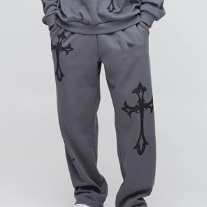 Ensemble de survêtement décontracté personnalisé de haute qualité, imperméable et tendance, pour homme, pantalon de survêtement et sweat-shirt, 2025 - Product Image 5