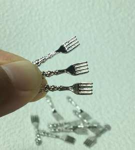 Ensemble de fourchettes de restauration rapide en acier inoxydable de haute qualité couverts de restaurant couverts de cuisine de table à manger et ustensiles de cuisine essentiels - Product Image 5