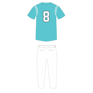 Conjunto de Camiseta de Béisbol de Manga Corta de Alta Calidad y Bajo Pedido Mínimo para sus Clubes, Uniforme de Béisbol con Logotipo Personalizado Impreso en Tackle Twill - Product Image 3