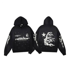 Chándales con capucha para hombre de primera calidad, venta al por mayor, ropa ligera para correr de invierno, conjuntos de estilo sólido - Product Image 3