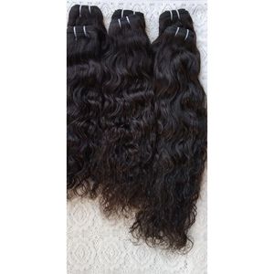 9A Raw Indian Burmese <b>Curly</b> Deep Wave <b>Hair</b> Weaving 8 Inch <b>Clip</b> <b>Ins</b> - Product Image 1