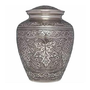 Urna de cremación de metal de latón para suministros funerarios para cenizas de adultos, urnas de recuerdo, urnas para mascotas para ahorrar memoria - Product Image 6