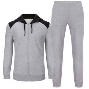 Custom Sweat Jogger Stacked Pants <b>Set</b> Tracksuits 2 <b>Pc</b> Sweatsuit Distressed Embroidery Hoodie and Flared Sweatpants <b>Sets</b> for Men - Product Image 1