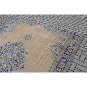 พรมขนาด 8.7x11.5 ฟุต, พรมตุรกีโบราณ, พรมลายพรางสีน้ำเงิน - Product Image 5