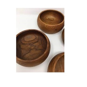 Ensaladera de madera de acacia sólida hecha a medida, utensilios de cocina de calidad duradera, salida de fábrica para fiestas - Product Image 5