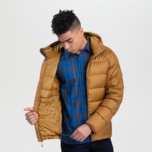 Chaqueta de Plumón para Hombre, Invierno, con Logotipo Personalizable, 100% Nailon, Chaquetas de Plumón para Hombre con Logotipo Personalizado, Capucha Desmontable 2026 - Product Image 3