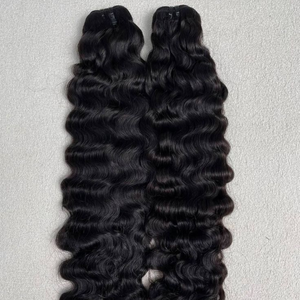 Extensions de cheveux humains 100% Remy cambodgien, vague naturelle, longueur 8-30 pouces, couleur noire naturelle, closure, BEST SELLING MX Hair - Product Image 1