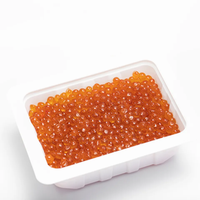 Huevas de Salmón Congeladas (Alaska) 5kg Marca Universal Comestibles con 2 Años de Vida Útil