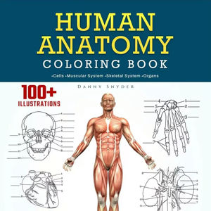 Livre de coloriage d'anatomie humaine pour adultes, format broché, cahier d'exercices d'anatomie et de physiologie (approvisionnement en gros) - Product Image 1