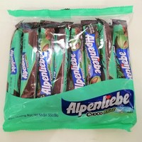 [Exportateur du Vietnam] Bonbons durs Alpenlieb Chocolat Menthe 416g fournisseur de produits de confiserie Bonbons Jawbreaker prix bon marché