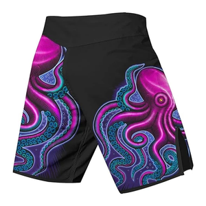 High Quality Muay Thai Board <b>Shorts</b> Custom Design MMA Training <b>Shorts</b> Wholesale Boxing Fight Wear Breathable Eco-Friendly Quick - Product Image 3