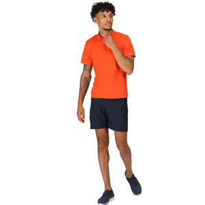 2023 Summer Arrival Men <b>Orange</b> Colour Comfy Fit <b>Polo</b> Shirts Men <b>Polo</b> T Shirts With Embroidered Logo On Front - Product Image 3