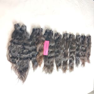 100% couleur naturelle indien naturel vierge brut Bundle pas cher femmes vague de corps et crépus droit noir Style Extensions de cheveux humains - Product Image 4