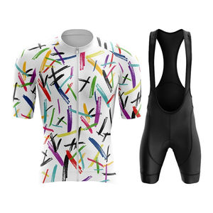 Uniforme de ciclismo para hombre de la mejor calidad, recién llegado, conjunto deportivo, transpirable, 100% poliéster, logotipo personalizado, gran oferta, venta al por mayor - Product Image 5