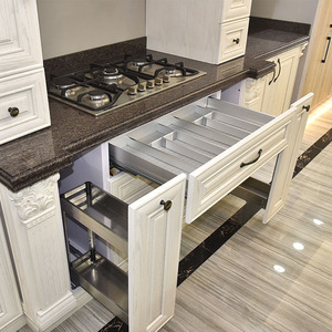 ตู้ครัวไม้จริงคุณภาพดีสไตล์ยุโรปสุดหรูแบบอเมริกัน - Product Image 3