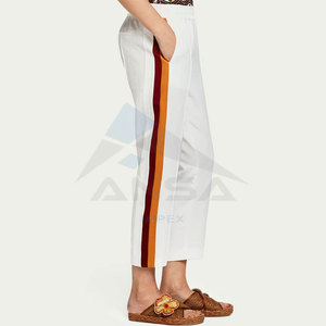 Pantalons de jogging à jambe droite, surdimensionnés, confortables, décontractés, pour femmes, couleur unie, style ample, pantalon de survêtement avec cordon de serrage - Product Image 4