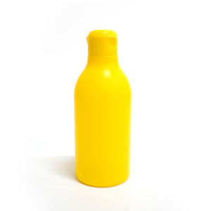 Vietnam Factory Gradient Color PET Plastic Cylinder <b>Bottle</b> Round Shoulder with Clip Top <b>for</b> Lotion Shampoo Bath Gel - Product Image 1