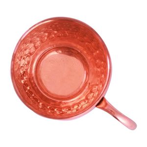 Authentique tasse en cuivre rustique Moscow Mule en métal fabriqué à la main verres à bas prix - Product Image 3