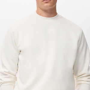 Sudadera para Hombre, Cálida, con Cuello Acanalado, Puños Elásticos, Cuello Redondo, Algodón y Poliéster, Dobladillo Flexible, Precio Económico, Ropa Casual - Product Image 2