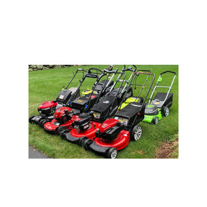 SunForce 16-Inch Lightweight <b>Lawn</b> <b>Mower</b> Manual <b>Push</b> with Dual Precision Blades Electric Cordless Adjustable Height for DIY Grade - Product Image 5
