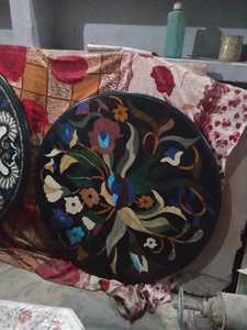 Mesa con incrustaciones de mármol para Hotel o para el hogar Muebles de piedra exclusivos Mesa de comedor de diseño antiguo moderno Rectangular - Product Image 4