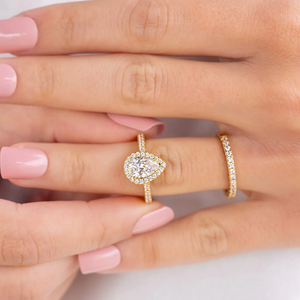 Anillo de Compromiso y Matrimonio de Plata de Ley 925 con Circonita Cúbica de Diseño Único y Clásico para Mujer, Joyería de Moda para Fiestas, Directo de Fábrica - Product Image 6