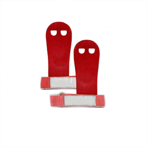 2025 cuero de vaca personalizado levantamiento de pesas gimnasia empuñadura ajustable barra alta empuñaduras gimnasia pull up entrenamiento - Product Image 1