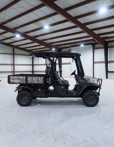 Kubota Compact Track Loader With Front Plow Orange Enclosed Cabin 4 Seats <b>LED</b> Headlights AWD Hydraulic Steering - Product Image 1
