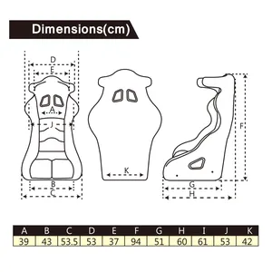 Asiento de cubo de malla, accesorios de Interior, 8855-1999 - Product Image 4