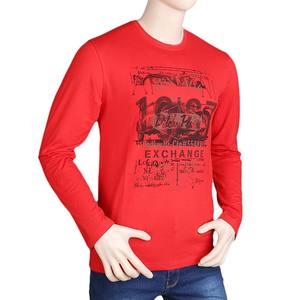 เสื้อยืดแขนยาวผู้ชาย Chase Value สีแดง - Product Image 1