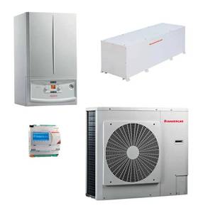Sistema HVAC Ibrido con Pompa di Calore Audax 8 kW e Caldaia Immergas Victrix 24 kW - Product Image 1