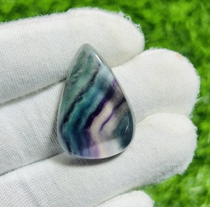 หินอัญมณีทรงหลวมฟลูออไรต์สีรุ้งธรรมชาติเกรด AAA รูปร่างผสมออกแบบได้เองขายส่งจำนวนมากสำหรับการทำเครื่องประดับ - Product Image 6