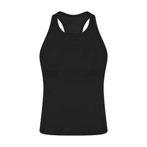 Top Deportivo Halter sin Costuras para Mujer, Personalizado al por Mayor, Espalda Descubierta, Transpirable, de Secado Rápido, Ligero, de Nailon y Elastano - Product Image 4