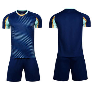 Conjuntos de Camisetas de Fútbol Sublimadas Personalizadas al por Mayor, 100% Poliéster, Transpirables y de Secado Rápido, Ropa Deportiva Unisex para Adultos - Product Image 6