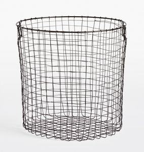 Panier en métal enduit de poudre noire panier fait main d'excellente qualité concepteur de forme personnalisée nouveau panier en métal en gros - Product Image 6