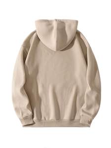 2025 High Quality <b>Hoodies</b> <b>Men</b> Custom Logo 100% Cotton Heavy Weight Oversize Blank Sweatshirts Embroidery Printed <b>Hoodies</b> - Product Image 3