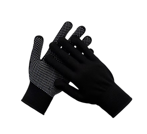 Gants de sécurité en coton de qualité supérieure, 7 jauges, confortables, en coton blanc naturel, tricotés, pour le travail - Product Image 5