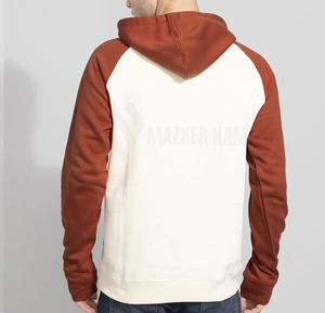 เสื้อมีฮู้ดแฟชั่นลำลองเสื้อสเวตเตอร์แบบสวมหัวสำหรับทุกเพศเสื้อคอตตอนโอเวอร์ไซส์ออกแบบโลโก้ได้ตามต้องการ - Product Image 3