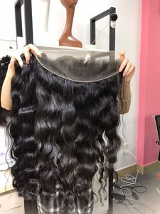 ขายส่ง NATURAL WAVE 3 มัดด้านหน้า หุ้นใหญ่ ผมบริสุทธิ์คุณภาพสูง 100% ผมบริสุทธิ์ ผมดิบเวียดนาม - Product Image 4