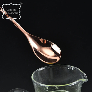 Cuchara mezcladora en espiral larga de acero inoxidable de alta calidad para agitar cócteles, Kits de barman, herramienta de barra esencial - Product Image 3