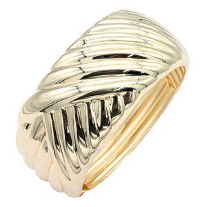 Braccialetti di moda a cerniera placcati in oro elegante collezione di braccialetti - Product Image 2