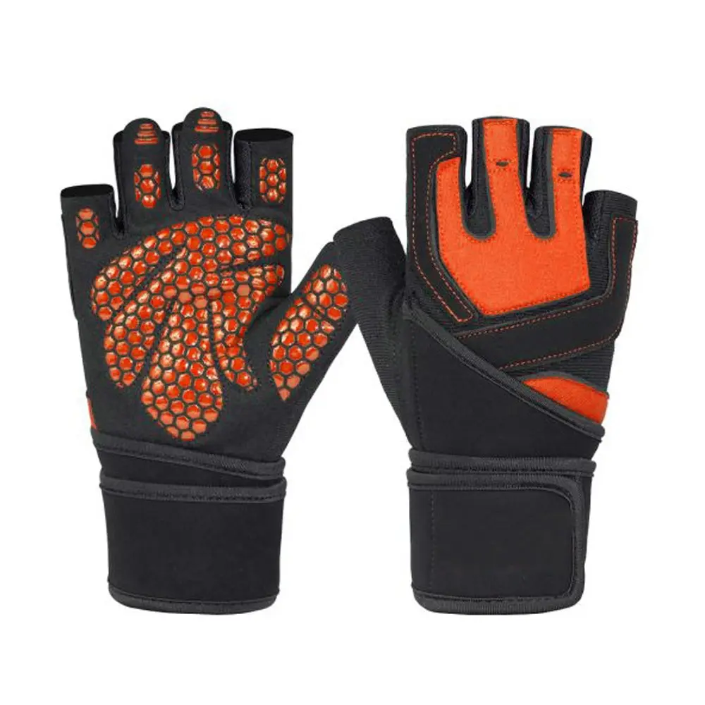 Легкие индивидуальные перчатки для поднятия тяжестей, поддержка запястья, прочный материал, перчатки для тяжелой атлетики