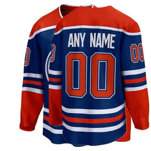 Jersey de hockey sobre hielo de 100% poliéster de color personalizado, ropa de entrenamiento de equipo deportivo para adultos, camiseta de hockey sobre hielo de tamaño adulto - Product Image 6