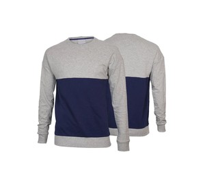 เสื้อสเวตเชิ้ตสั่งทำพิเศษ คุณภาพสูง แขนยาว ยูนิเซ็กซ์ โพลีเอสเตอร์/คอตตอน 340 กรัม สำหรับฤดูหนาว พิมพ์ลายดิจิตอล 2 ชิ้น แห้งเร็ว - Product Image 4