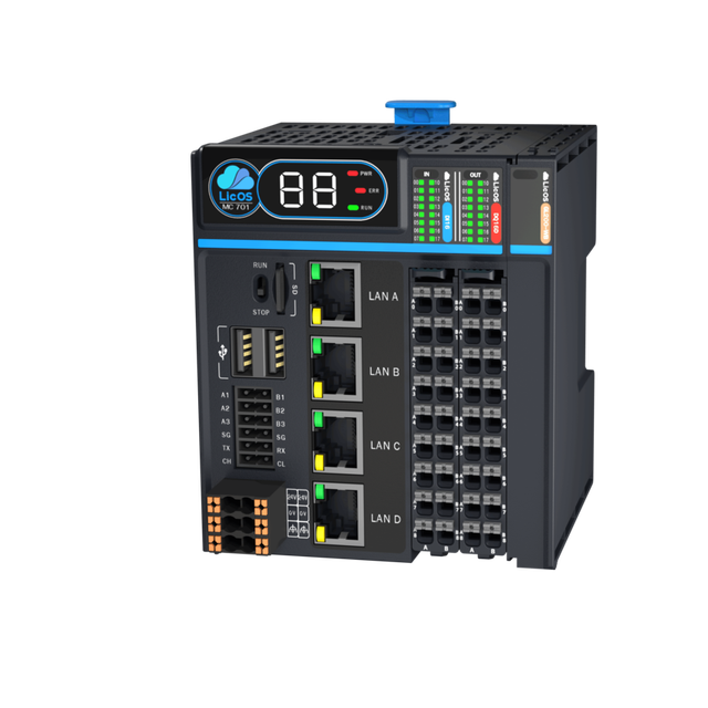 LicOS MC700 Series PLC Motion Controller RS485 Industrial Control 32G Expandable Storage