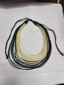 Nuevo Collar de Cordón Encerado, Collar Grueso de Varias Capas, el Mejor Regalo para Fiestas, Gargantilla con Bordado de Diseñador para Mujeres - Product Image 5